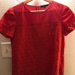 Madewell Red Top